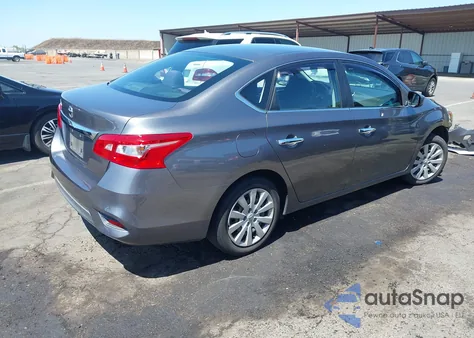 2016 Nissan Sentra S z USA, uszkodzony, nr VIN 3N1AB7APXGY268317